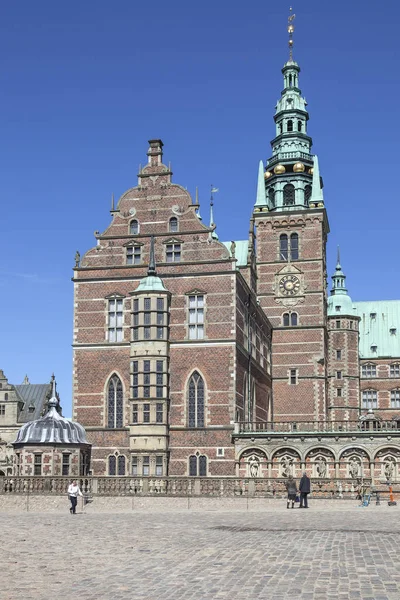 Dinamarca. Castelo de Frederiksborg, na cidade de Hillerod — Fotografia de Stock