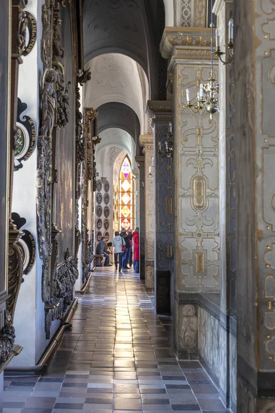 Dänemark. Schloss Frederiksborg in der Stadt Hillerod. Innenraum — Stockfoto