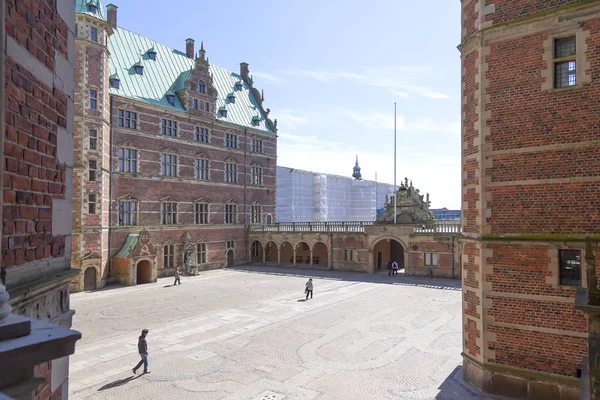 Danemark. Château de Frederiksborg dans la ville de Hillerod — Photo