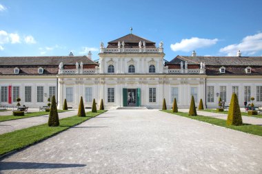 Viyana. Saray ve karmaşık Belvedere park