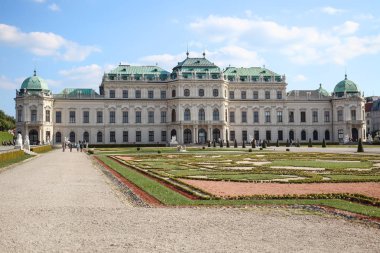 Viyana. Saray ve karmaşık Belvedere park