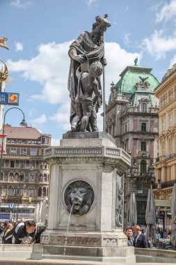 Viyana. Saint Leopold Çeşmesi