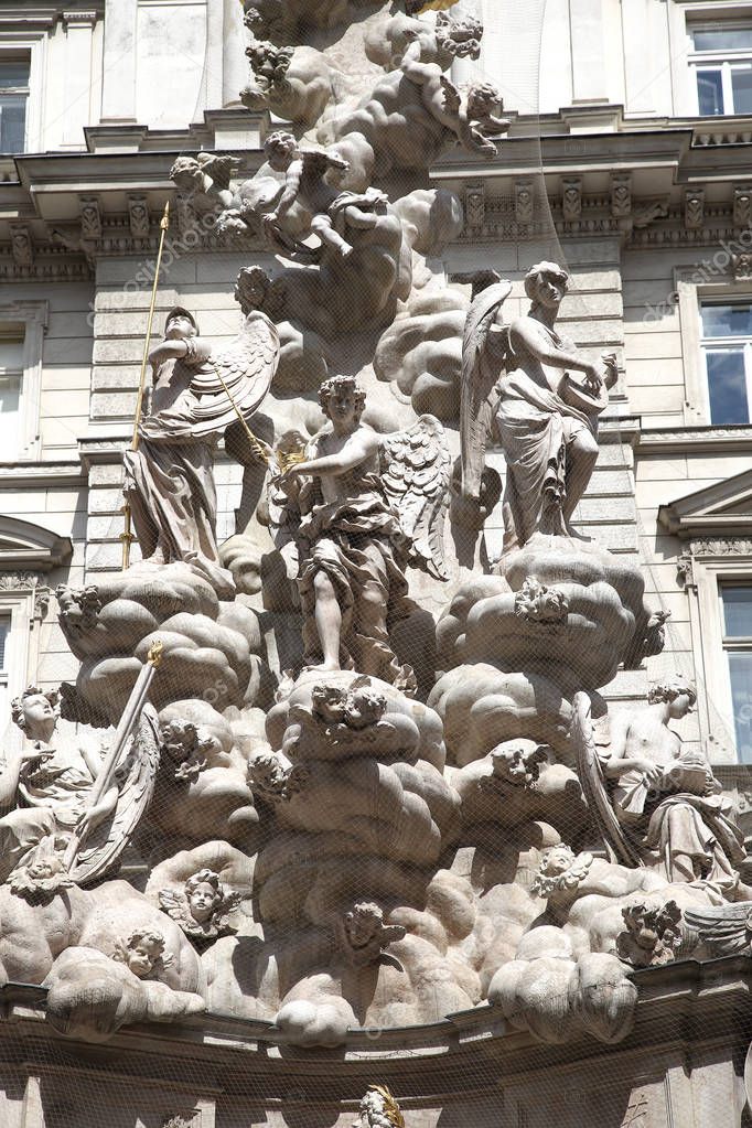 Vienna. Plague pillar (Mariana pillar)