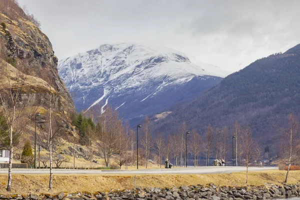 Норвегия. Набережная Согне-фьорда — стоковое фото