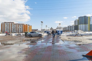 Moskova. Bölge Kozhukhovo