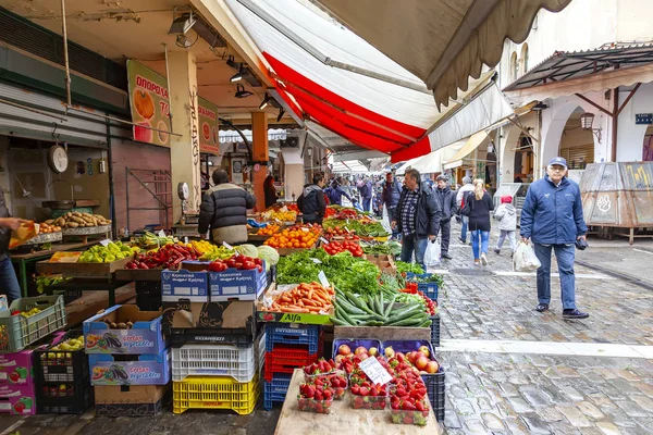 Thessaloniki. City market — Stock Photo, Image