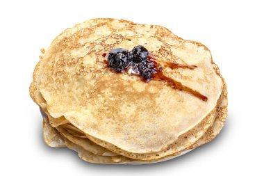 Çilek reçelli krep