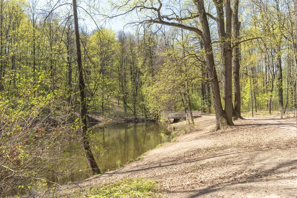 Sparrow Hills. Sjö på leden — Stockfoto