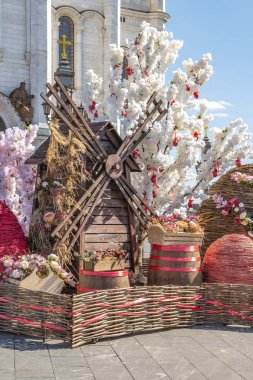 Moskova. Paskalya sanat nesneleri