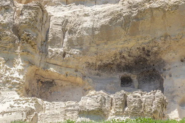 Chufut-Kale, the cave city-fortress — Stock Photo, Image