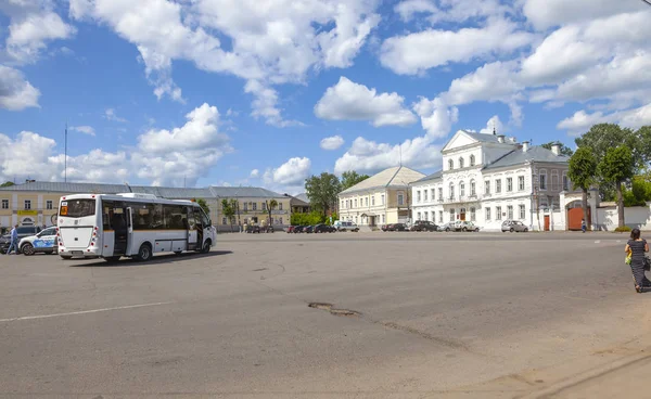 Torzhok. Kvadrat 9 januari — Stockfoto