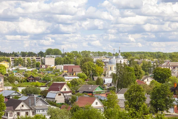 Torzhok şehrinin panoraması — Stok fotoğraf