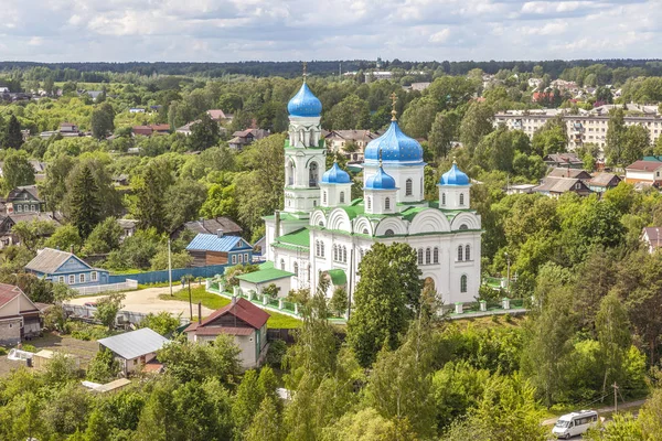 Torzhok városának panorámája — Stock Fotó