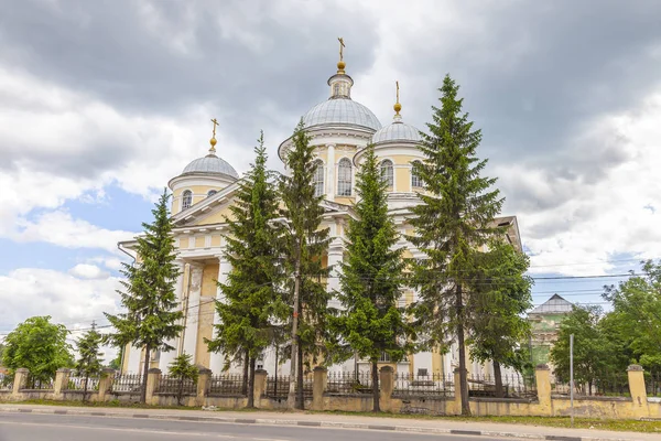 Transfiguration Cathedral. Torzhok city — Stock Photo, Image