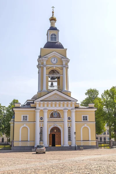 City Vyborg. Megváltó Színevalakítás székesegyház a székesegyház S — Stock Fotó