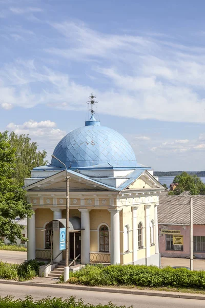 La ciudad de Valdai. Capilla de James Borovichsky — Foto de Stock