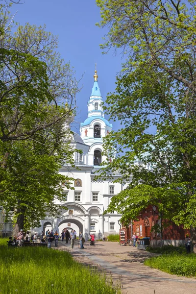 Ostrov Valaam. Klášter Spaso-Preobraženskij Valaam — Stock fotografie