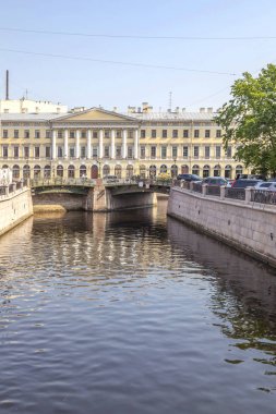 St. Petersburg şehri. Griboedov Kanalı