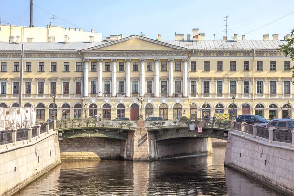 Ciudad de San Petersburgo. Canal de Griboedov — Foto de Stock
