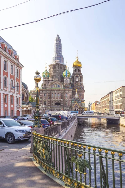 Ciudad de San Petersburgo. Canal de Griboedov — Foto de Stock