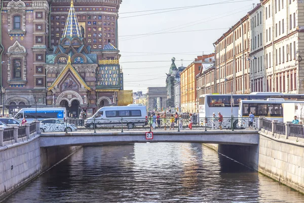 Ville de Saint Pétersbourg. Canal Griboïedov — Photo