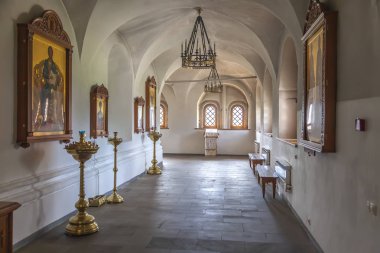 Valdai Iversky Bogoroditsky Kutsal Göl Manastırı. Ive Iç