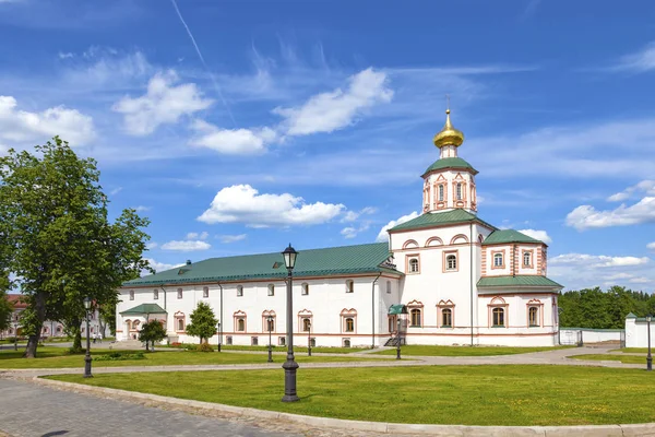 Валдай Иверский Богородицкий монастырь — стоковое фото