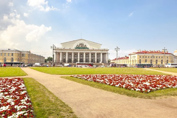 Saint Petersburg. Exchange Square — Stock Photo, Image
