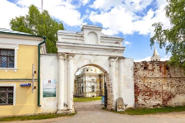 Torzhok. Klasztor novotorzh Borisoglebsky — Zdjęcie stockowe