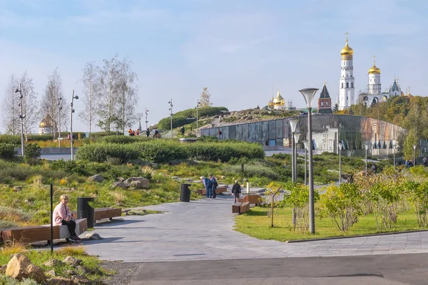 В Москве. Парк Зарядье — стоковое фото