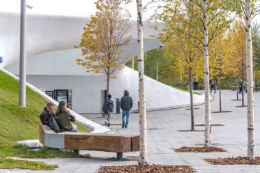 Moskova. Zaryadye Parkı