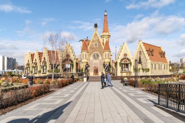 Moskova. Park Gorodetsky Bulvarı