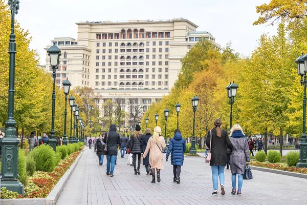 Ciudad de Moscú. Alexander Garden — Foto de Stock