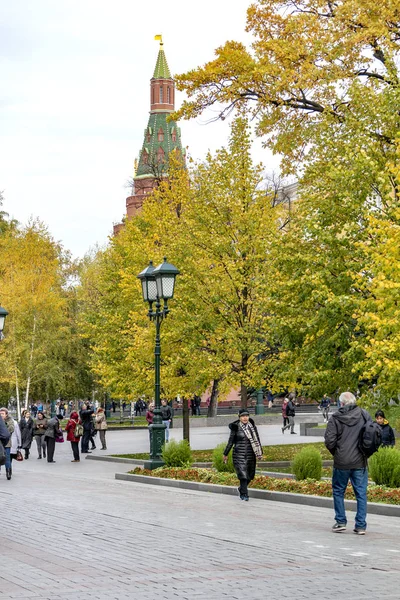 Moscow city. Alexander Garden — Stock Photo, Image