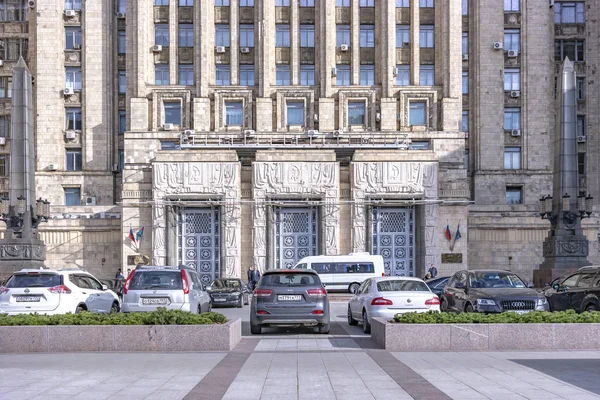 Rysslands utrikesministerium huvudbyggnad. Moskva — Stockfoto