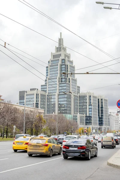 Moskva. Gatan Sadovo-Triumfalnaya — Stockfoto