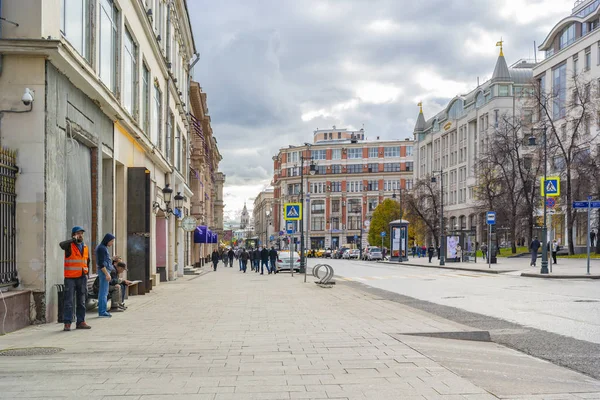 Moskau. Petrowka-Straße — Stockfoto