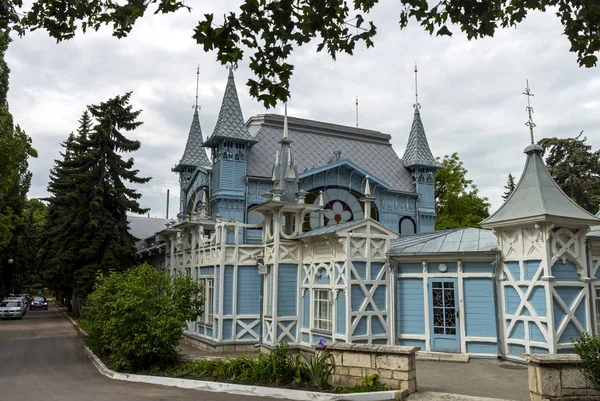 Ιστορικό Κτίριο Λέρμοντοφ Γκαλερί Στο Tsvetnik Park Του Πιατιγκόρσκ Ρωσία — Φωτογραφία Αρχείου
