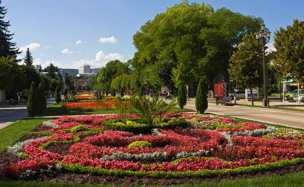 Kislovodsk Rússia Agosto 2013 Parque Turístico Ornamento Orgulho Kislovodsk Cáucaso — Fotografia de Stock