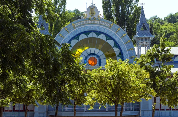 Pyatigorsk Rússia Junho 2018 Edifício Histórico Lermontov Gallery Tsvetnik Park — Fotografia de Stock