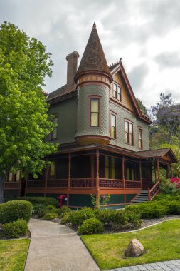 San Diego, Ca, Amerika Birleşik Devletleri - 08 Mayıs 2014: Old Town mirası Park üzerinde tarihi bir ev olabilir 14,2014 yılında San Diego, California, Amerika Birleşik Devletleri.