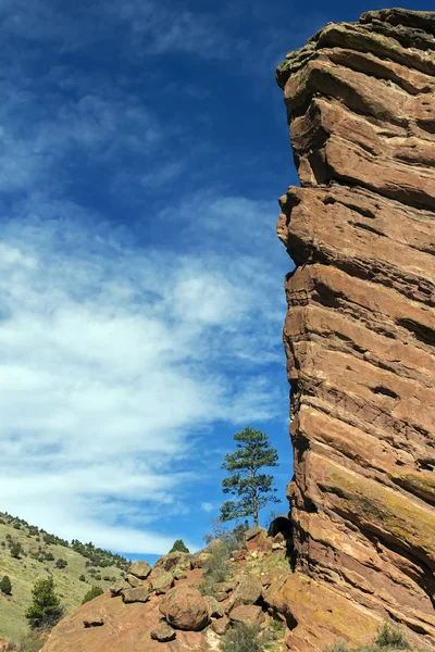 Red Rock Höstdag Colorado Amerika — Stockfoto