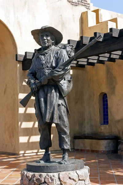 Σαν Ντιέγκο Ηνωμένες Πολιτείες Απριλίου 2014 Statue Στρατιώτης Στο Τάγμα — Φωτογραφία Αρχείου