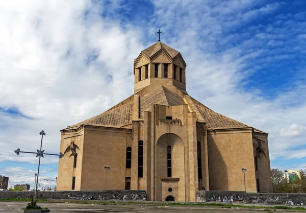 St. Gregory the Illuminator Cathedral in Yerevan. — Stock Photo, Image