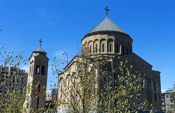Nuova chiesa armena a Erevan — Foto Stock