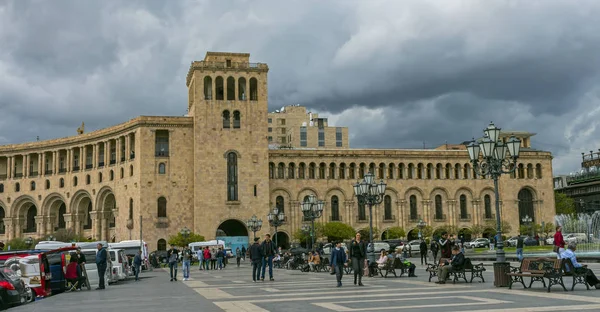 Στο κέντρο του Ερεβάν, Αρμενία. — Φωτογραφία Αρχείου