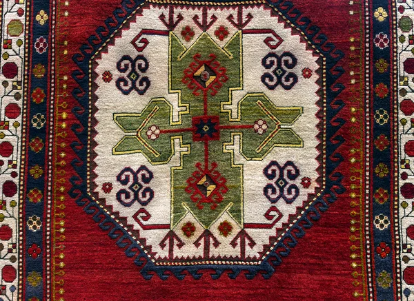 Antico modello di tappeto armeno — Foto Stock