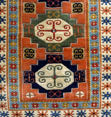 Antik Ermeni halı deseni