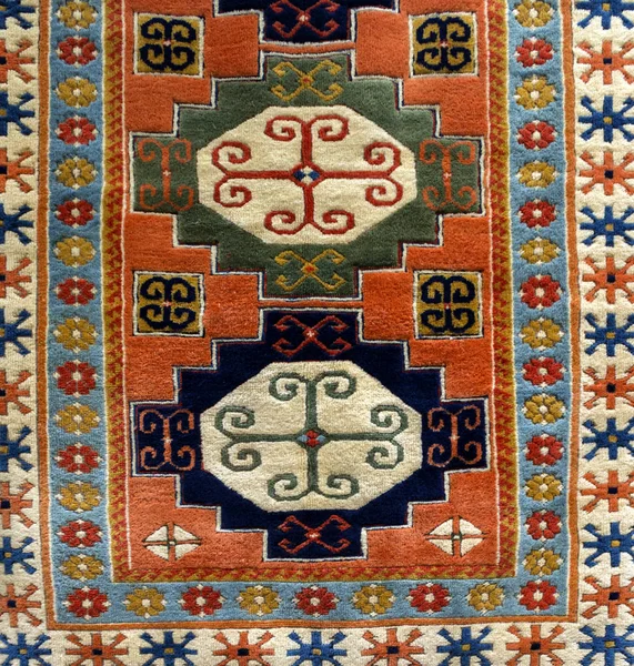 Patrón de alfombra armenia antigua — Foto de Stock