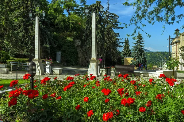 Parco "Flower-garden" a Pyatigorsk . — Foto Stock